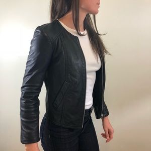 Madewell Leather Motorcycle Jacket